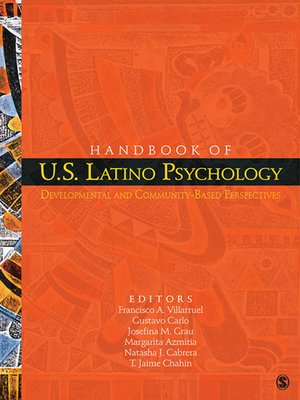 cover image of Handbook of U.S. Latino Psychology